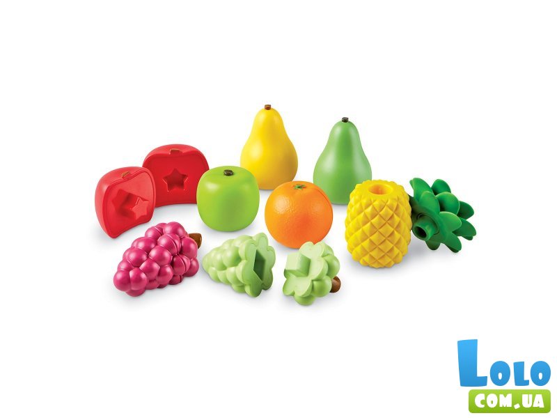 Игровой набор Фрукты и формы, Learning Resources