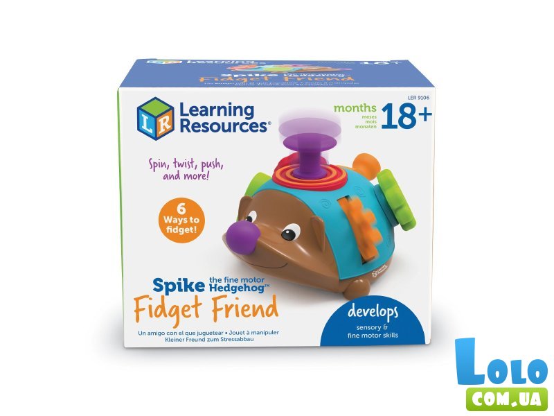 Развивающая игрушка Ежик-непоседа, Learning Resources