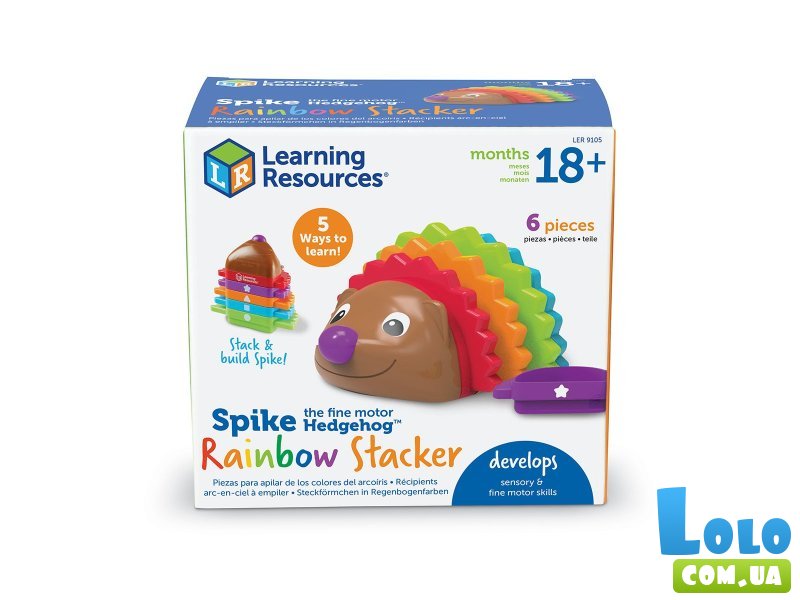 Развивающая игра Красочный ежик, Learning Resources