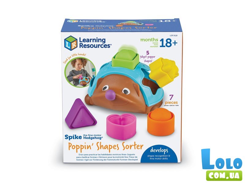 Сортер Ежик, Learning Resources