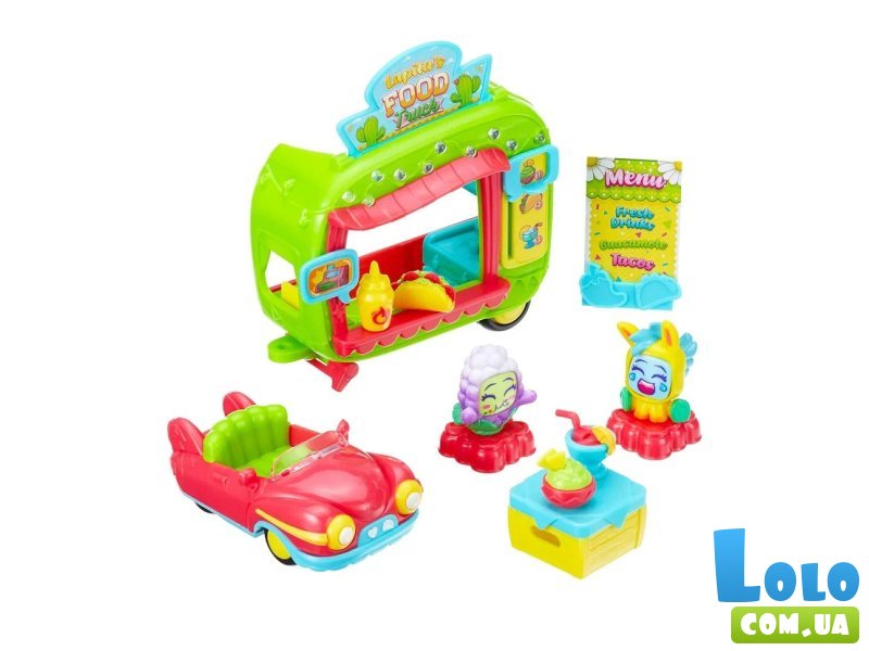 Игровой набор с фигурками Фургончик с едой, Moji Pops