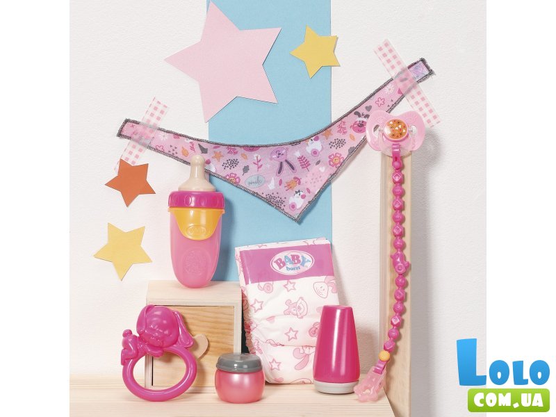 Набор аксессуаров для куклы Нежная забота, Baby Born