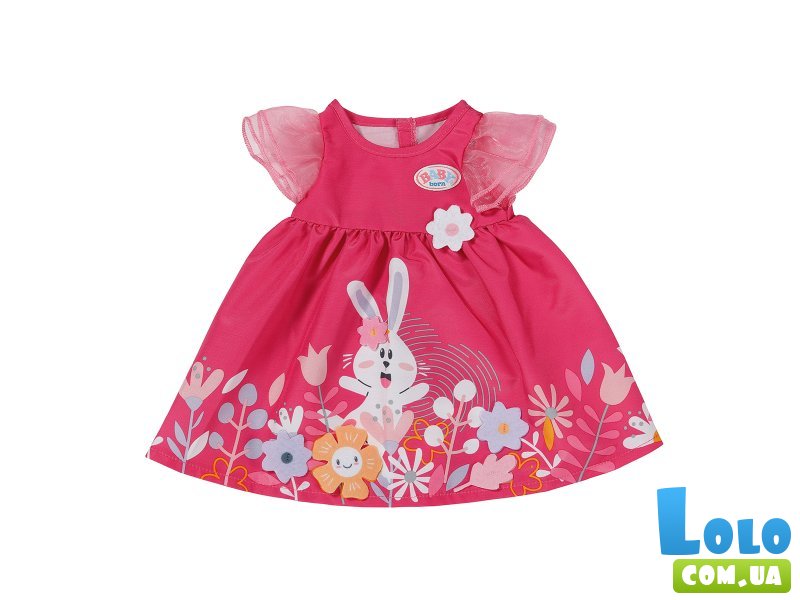 Одежда для куклы Платье с цветами, Baby Born