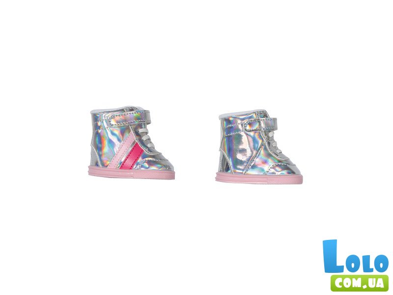 Обувь для куклы Серебряные кроссовки, Baby Born