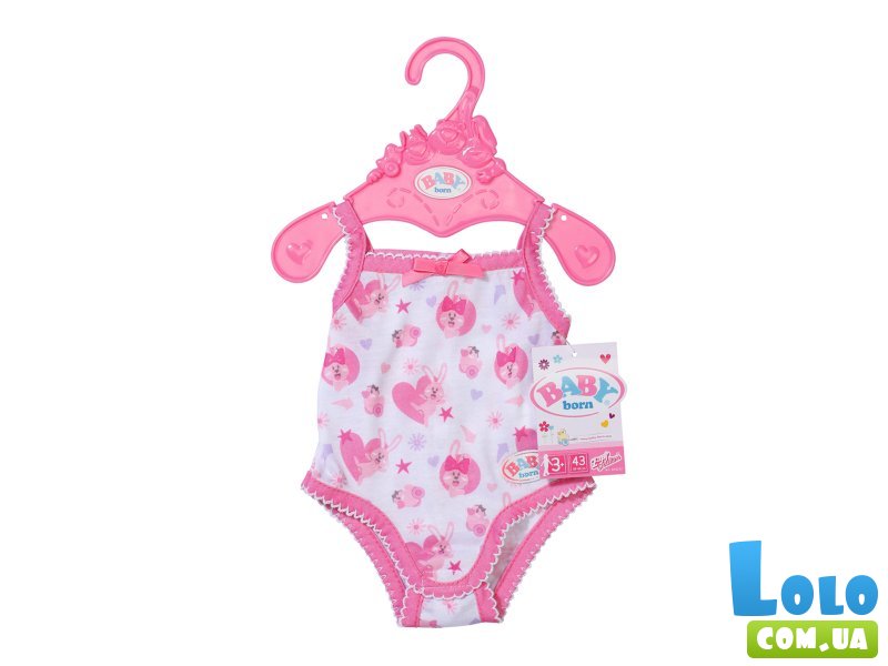 Одежда для куклы Боди с зайкой, Baby Born