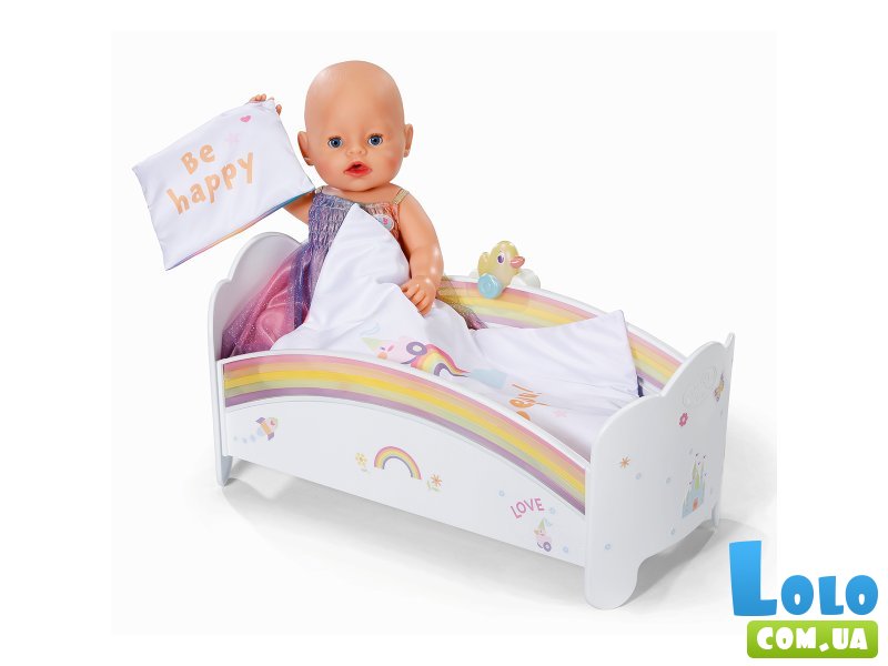 Кроватка для куклы Сон на радуге, Baby Born