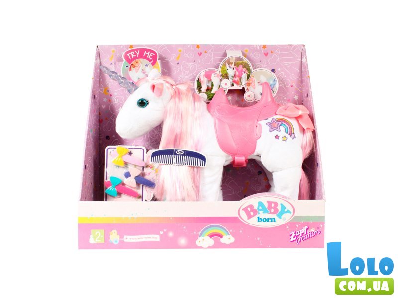 Интерактивная игрушка Фантастический единорог, Baby Born