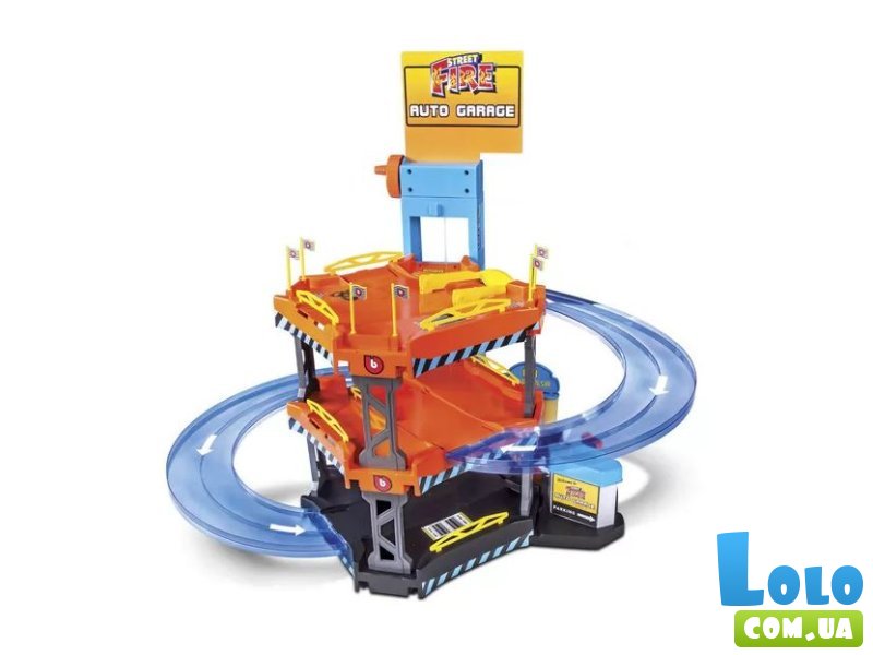Игровой набор Гараж 3 уровня с 2 машинами, Bburago