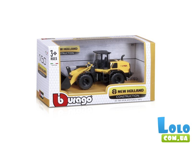 Экскаватор New Holland W170D, Bburago