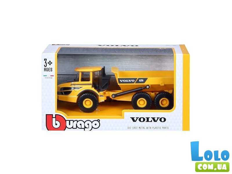 Машина Самосвал Volvo A25G, Bburago
