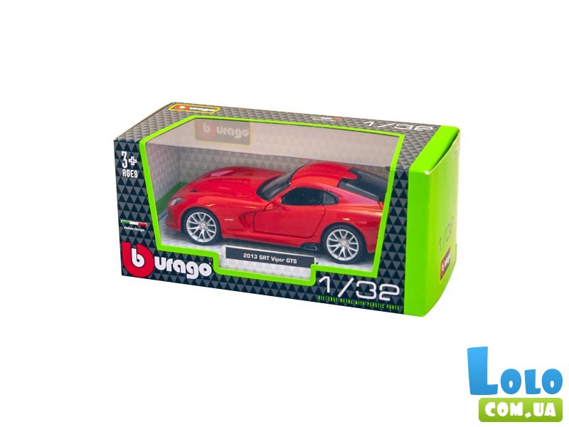 Машина Srt Viper Gts, Bburago
