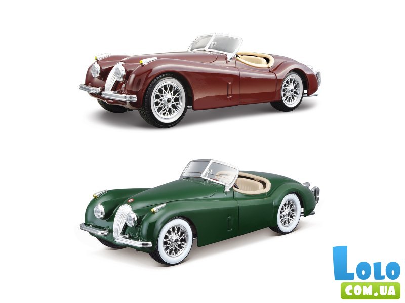 Машина Jaguar Xk 120, Bburago (в ассортименте)