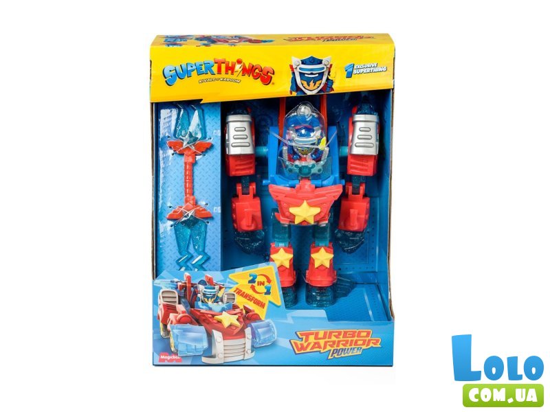 Фигурка Супербот Трансформер Сила, SuperThings