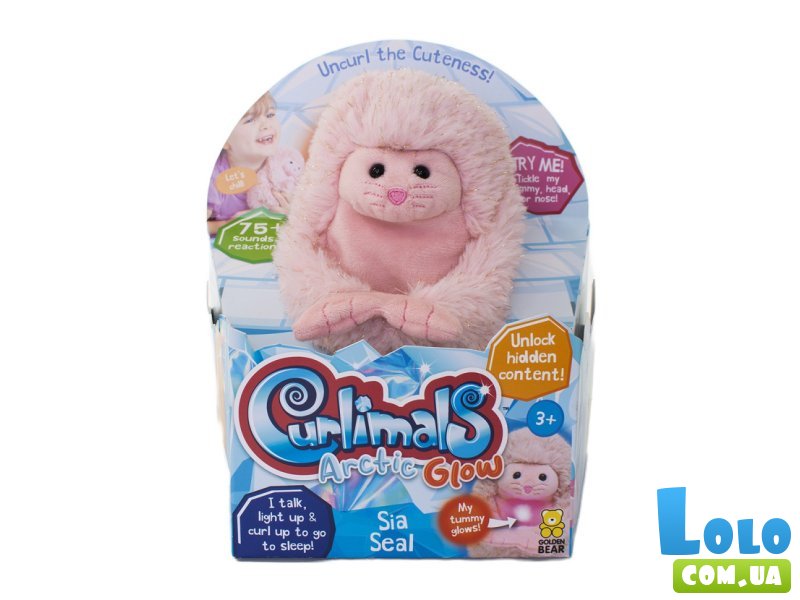 Интерактивная игрушка Морской котик Сиа, Curlimals