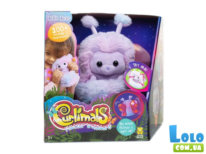 Интерактивная игрушка Медведица Белла, Curlimals