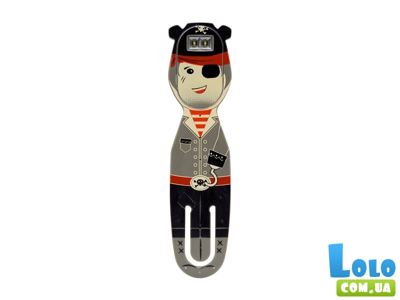 Закладка-фонарик серии Друзяки - пірат