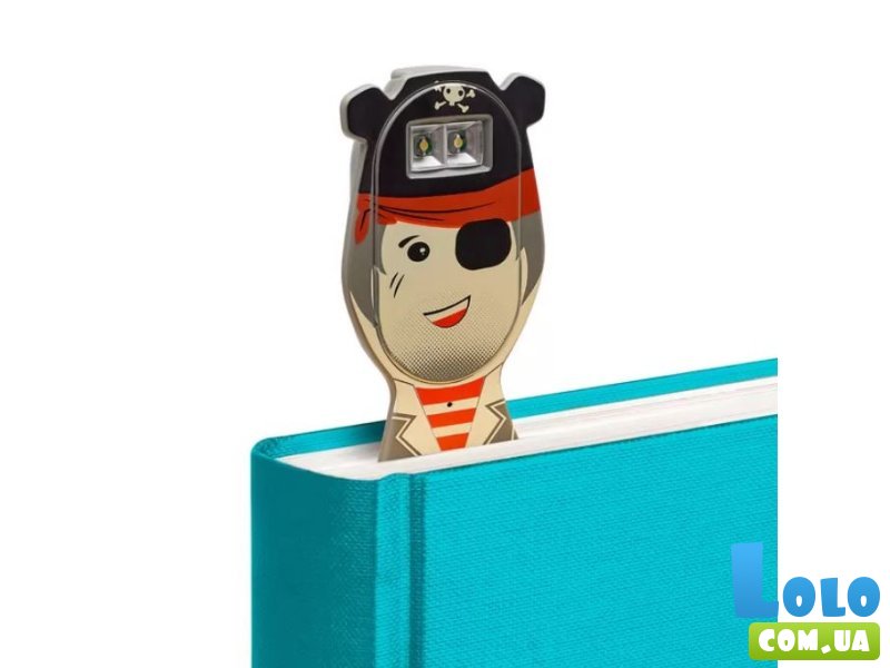 Закладка-фонарик серии Друзяки - пірат