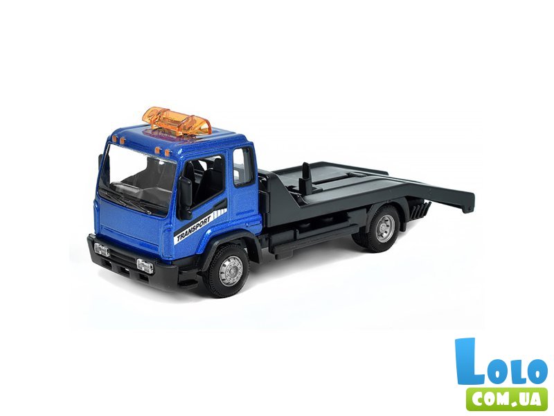 Эвакуатор с машиной Audi A6 Avant, Bburago