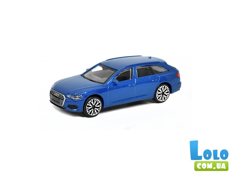 Эвакуатор с машиной Audi A6 Avant, Bburago