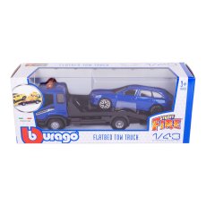 Эвакуатор с машиной Audi A6 Avant, Bburago