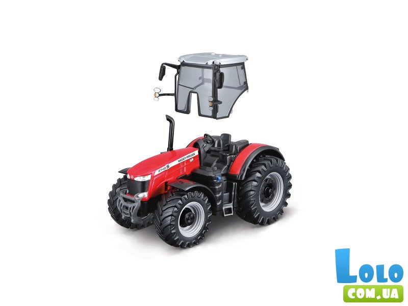 Трактор Massey Ferguson 8740S, Bburago