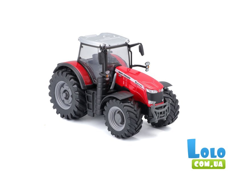 Трактор Massey Ferguson 8740S, Bburago