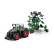 Трактор Fendt 1050 Vario c роторными валковыми граблями, Bburago
