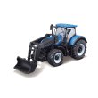 Трактор New Holland T7.315 с фронтальным погрузчиком, Bburago