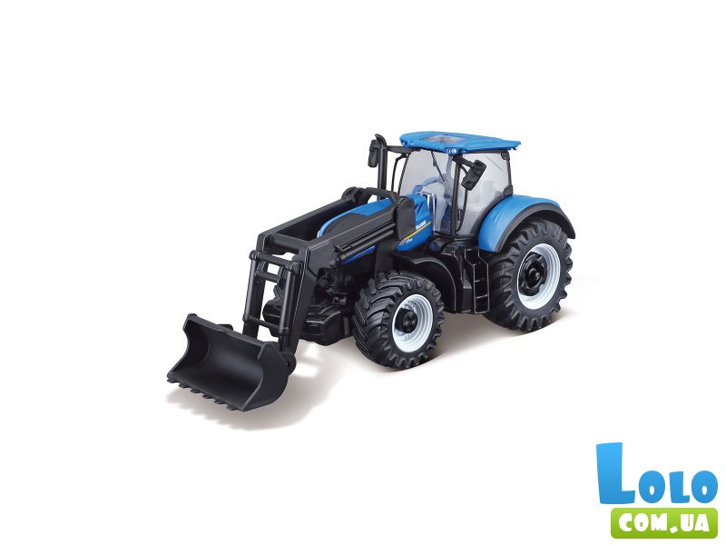 Трактор New Holland T7.315 с фронтальным погрузчиком, Bburago