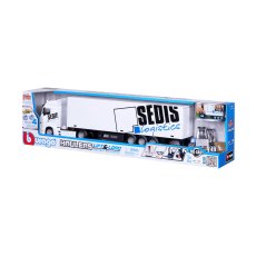 Фура Mercedes-Benz Actros с погрузчиком, Bburago