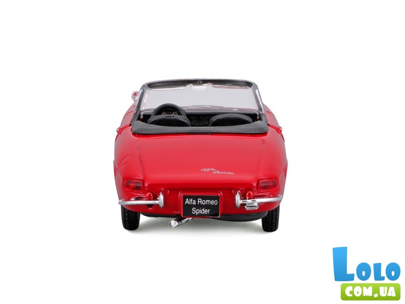Машина Alfa Romeo Spider 1966, Bburago