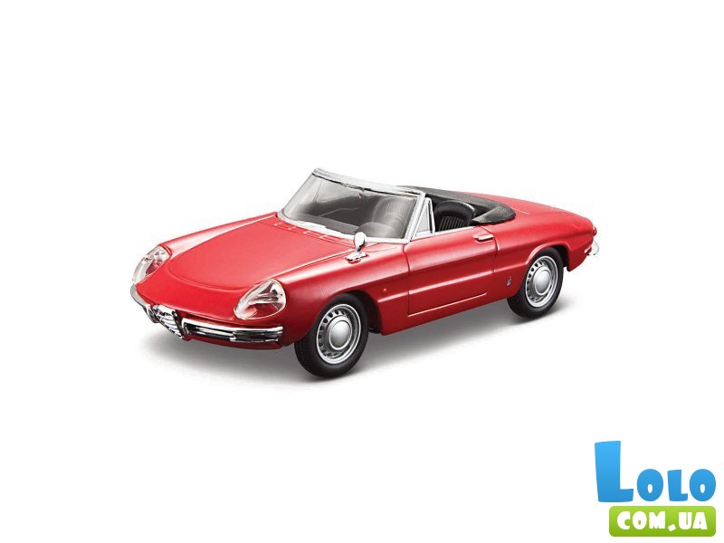 Машина Alfa Romeo Spider 1966, Bburago