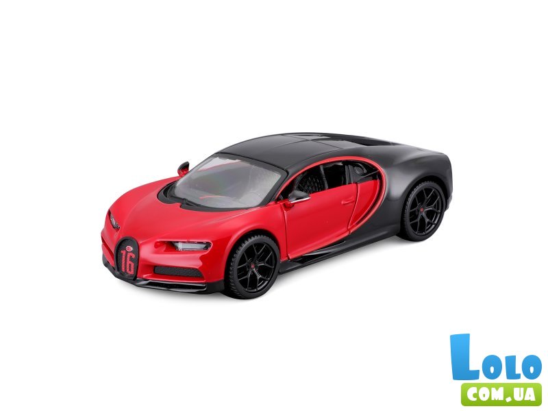 Машина Bugatti Chiron Sport, Bburago