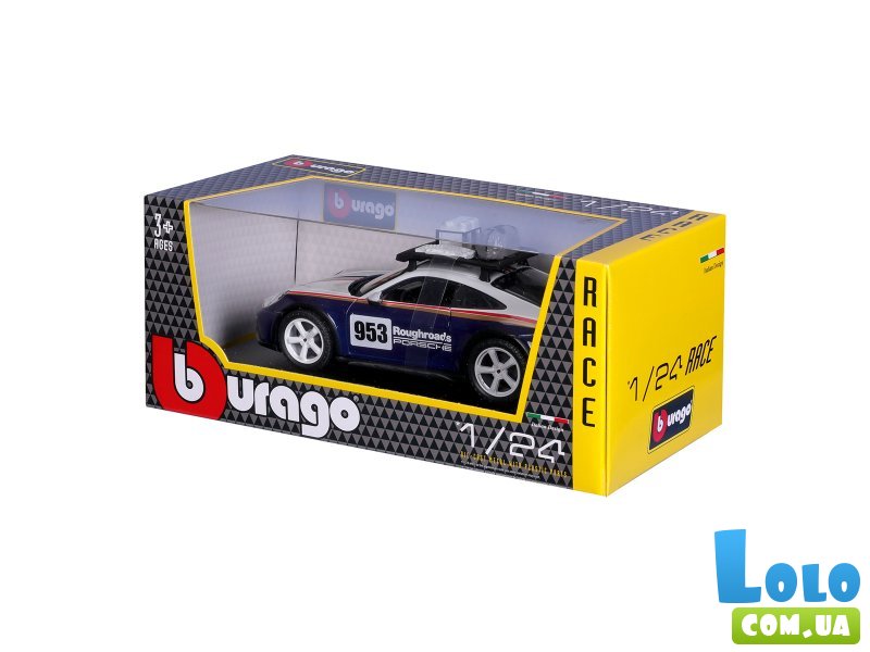 Машина Porsche 911 Dakar, Bburago