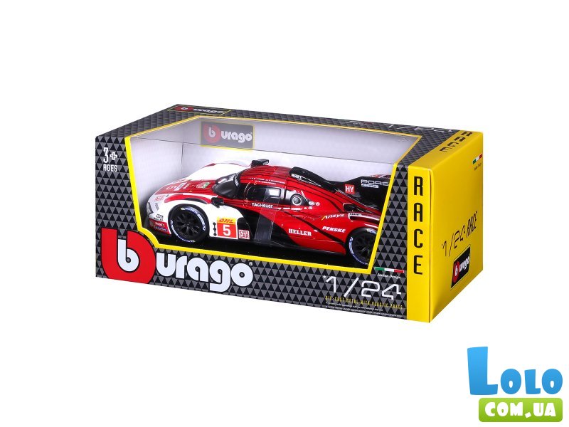 Машина Porsche 963, Bburago