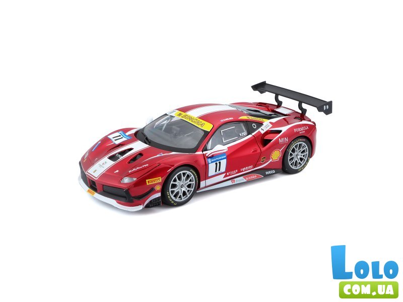 Машина Ferrari 488 Challenge, Bburago