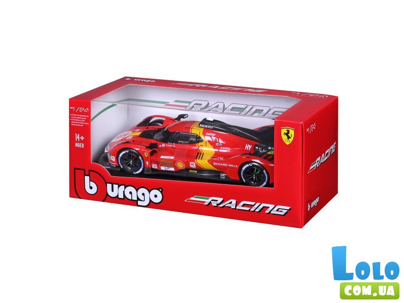Машина Ferrari 499P LMH, Bburago