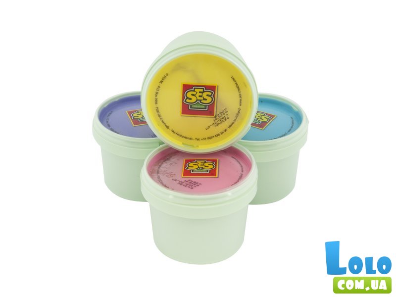 Пальчиковые краски Юные художницы, SES Creative