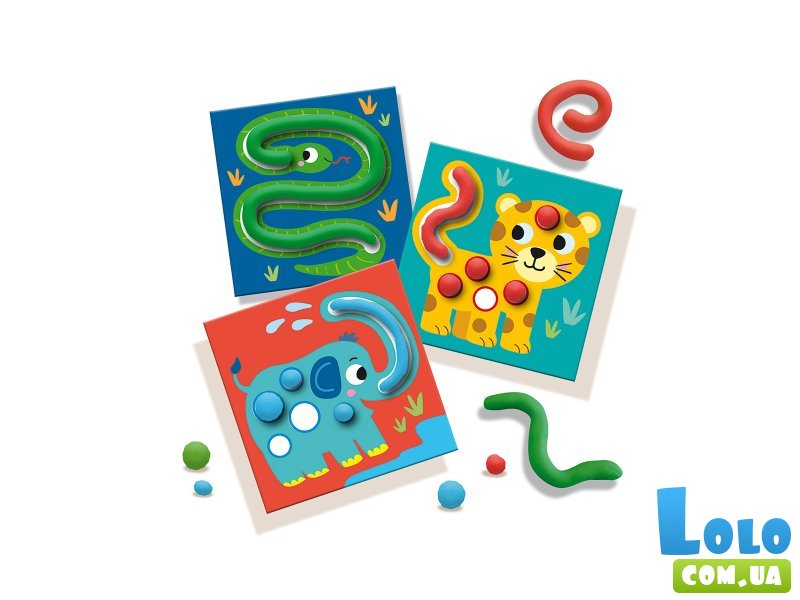 Набор для лепки My first: Забавные животные, SES Creative