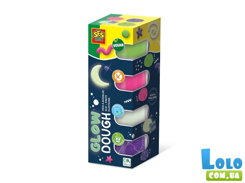 Набор для лепки Сияние, SES Creative