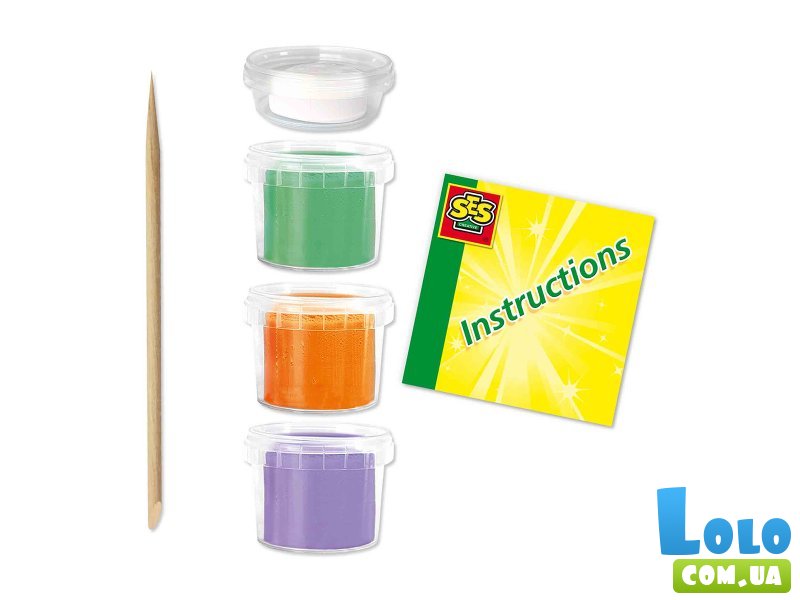 Набор для лепки Динозавры, SES Creative