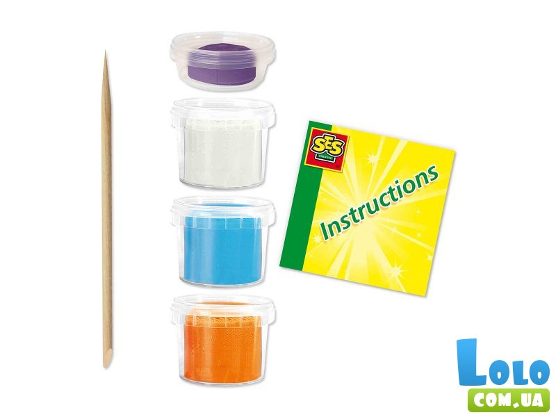 Набор для лепки Дикие животные, SES Creative