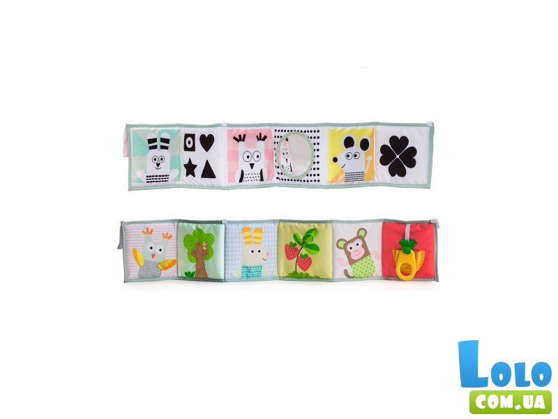 Развивающая книжка-раскладушка мишки-мартышки