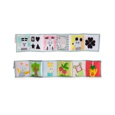 Развивающая книжка-раскладушка мишки-мартышки