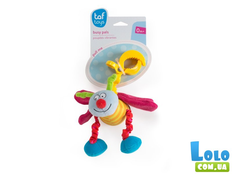 Игрушка-подвеска на прищепке Жужу, Taf Toys