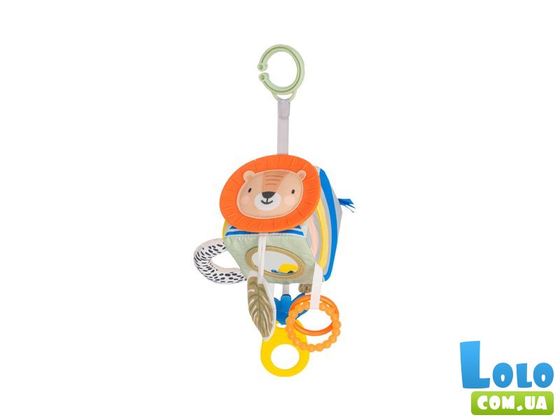 Развивающая игрушка-кубик коллекции Саванна - Веселые звери, Taf Toys