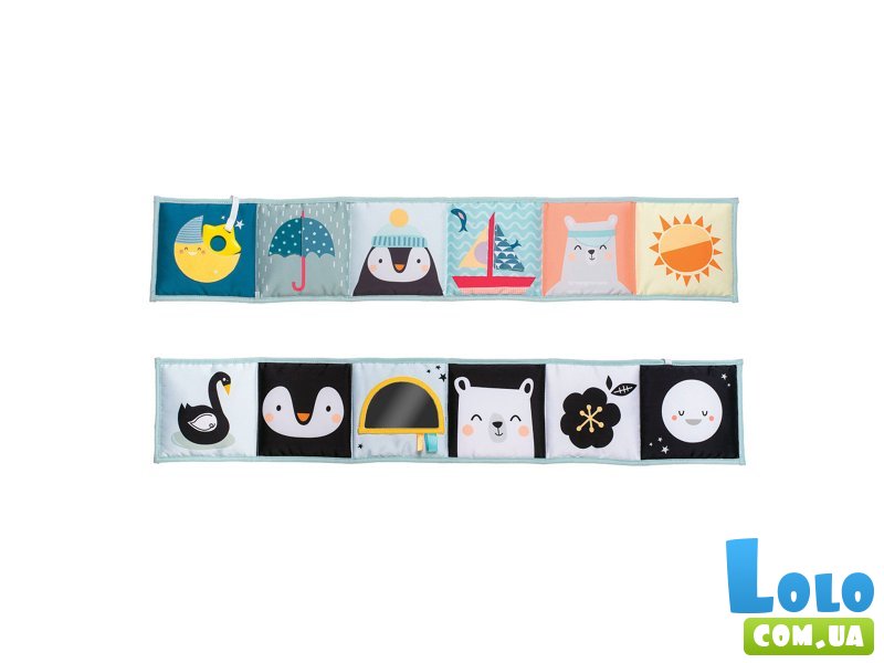 Развивающая книжка-раскладушка коллекции Полярное сияние – веселые приключения