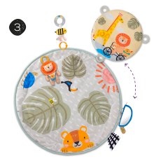 Развивающий музыкальный коврик Приключения на 360°, Taf Toys