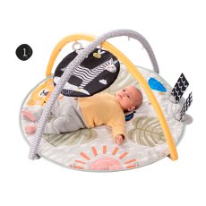 Развивающий музыкальный коврик Приключения на 360°, Taf Toys