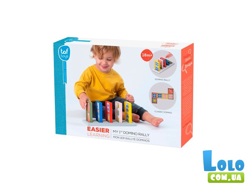 Развивающая игра коллекции Саванна – Мое первое домино, Taf Toys